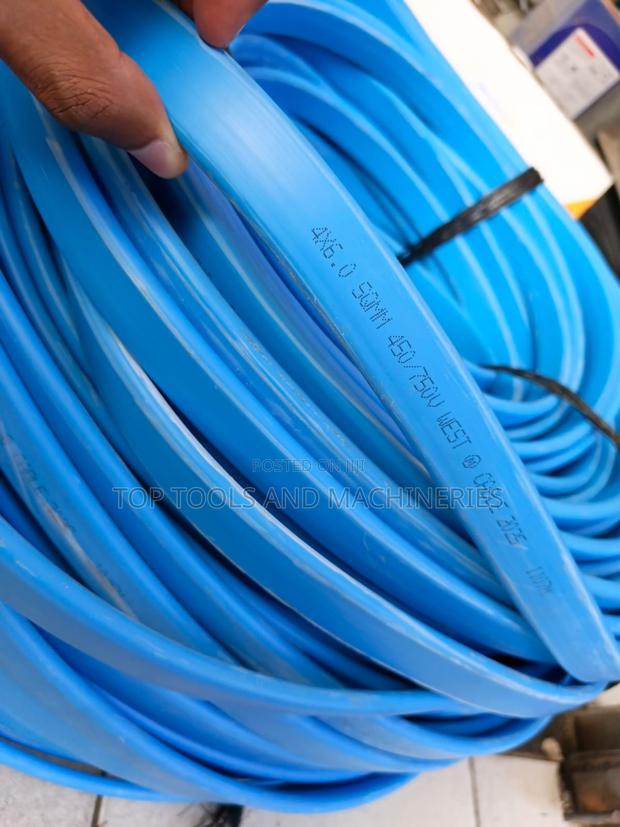6.0mm2 4 Core Submersible Cable (Price Per Meter)