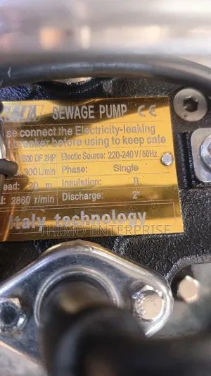 Sewage Pump 2hp