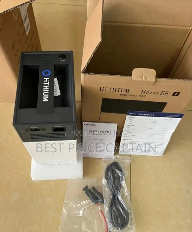 Powerbank Station Solar Power Lithium 3 in 1 Inverter+Battery