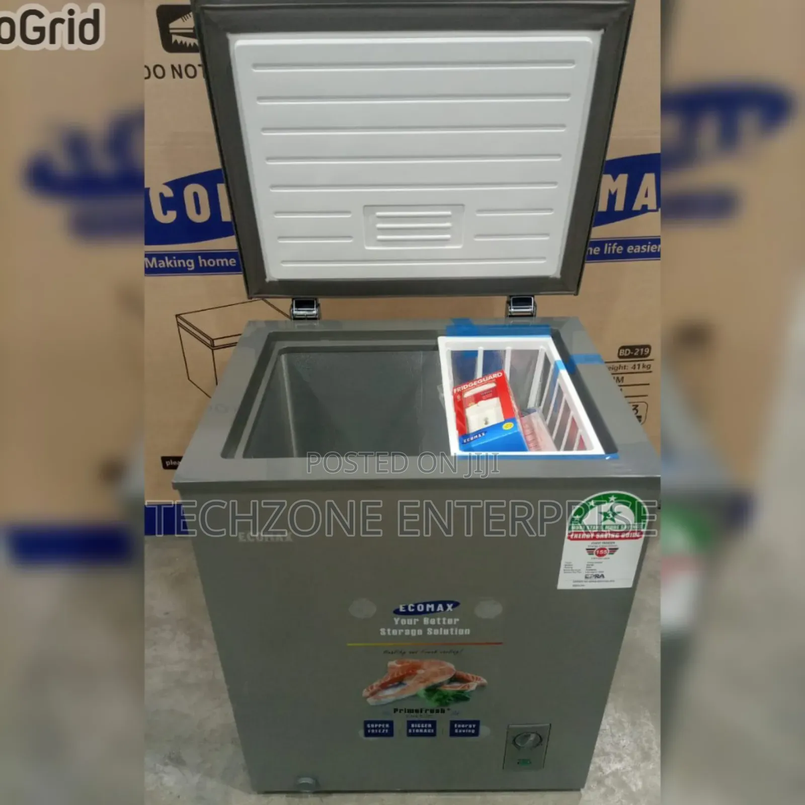 Ecomax Bd-60 60l Chest Freezers With Insulated Lid