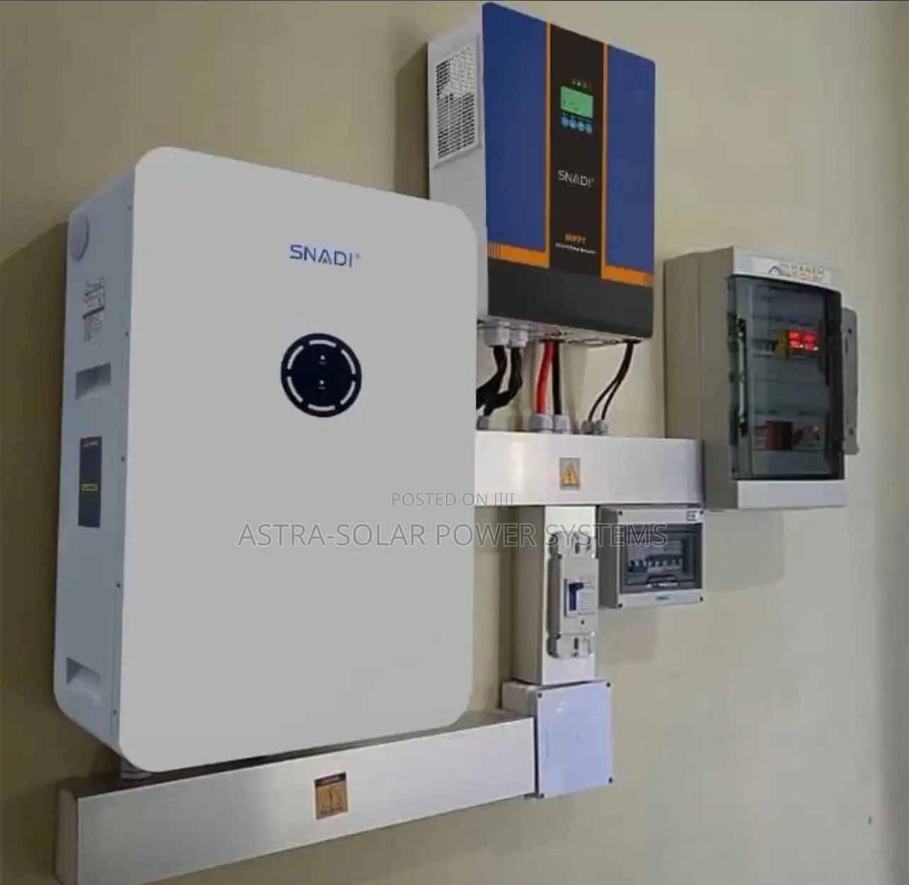 5kva Hybrid Solar Power System With 10kwh Lithium Battery - Complete