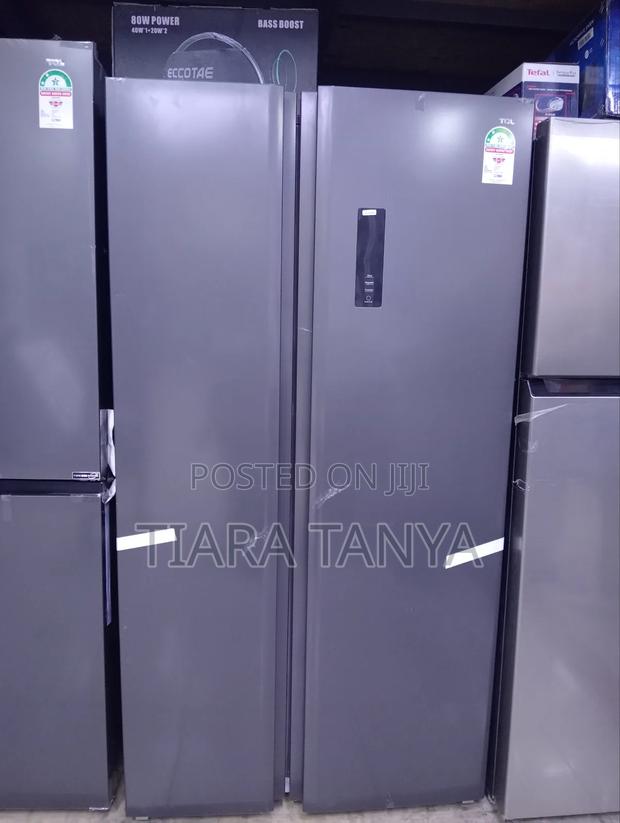 TCL Side by Side Fridge 430 Litres With Inverter Technology - main view