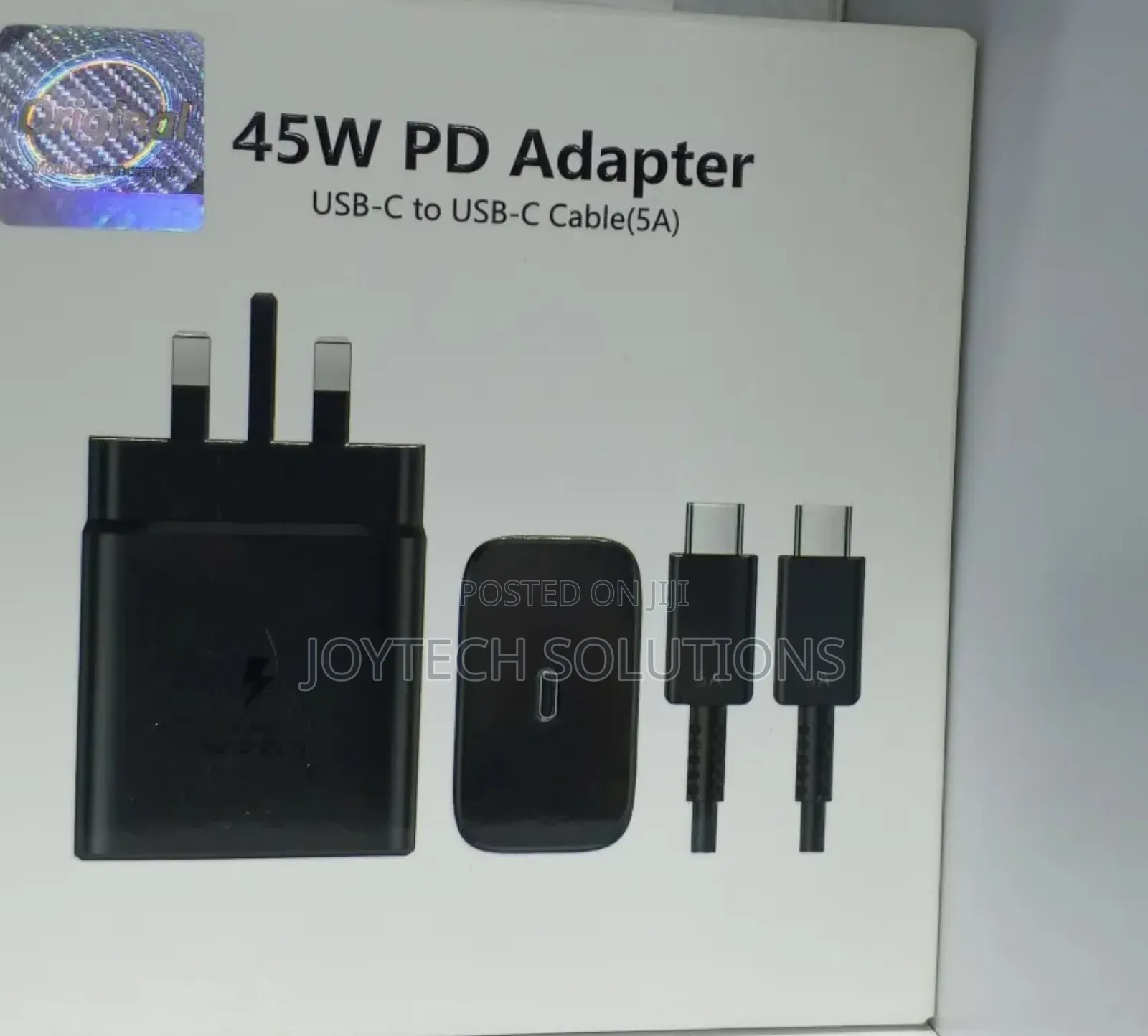 Original Sumsug Super Fast Charger 45w,Type-C. C-C Charger