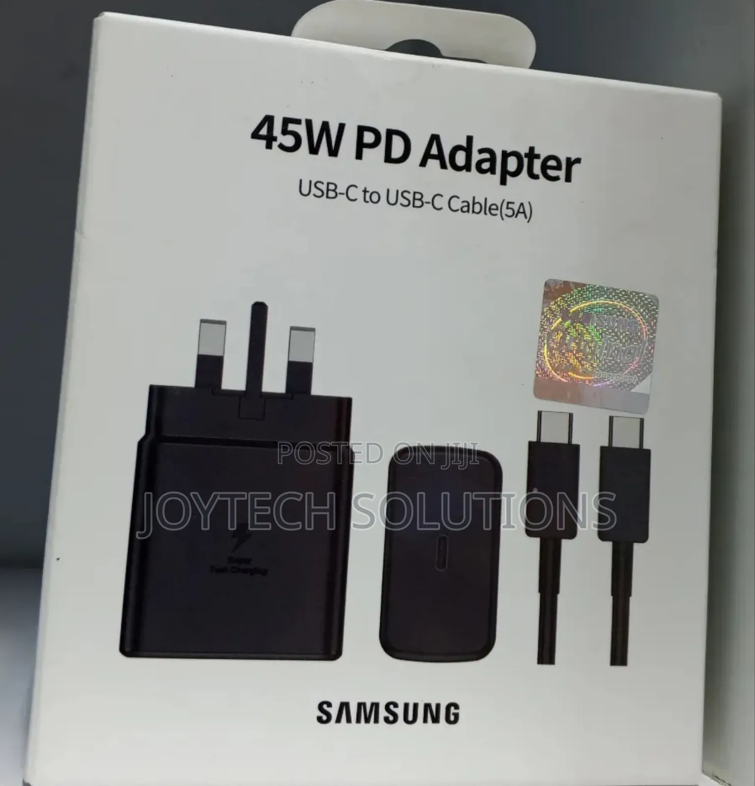 Original Sumsug Super Fast Charger 45w,Type-C. C-C Charger