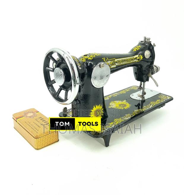 Butterfly Sewing Machine Head Premium Cast Iron Tailor Model - thumbnail 5