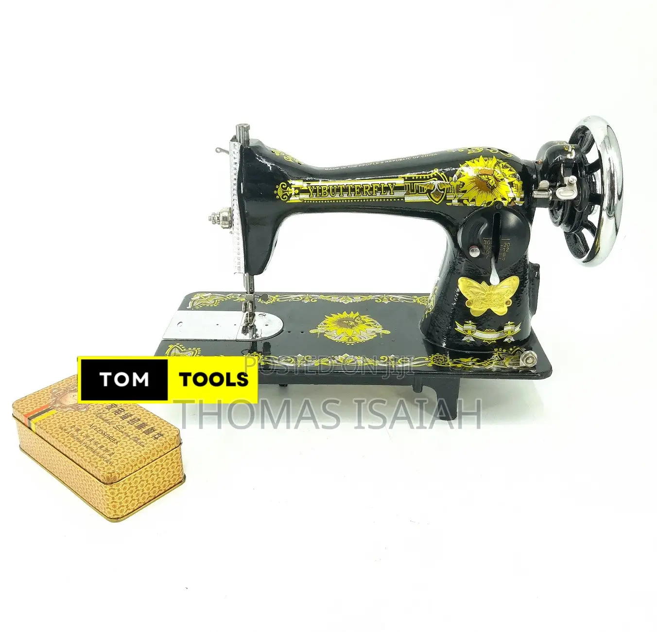Butterfly Sewing Machine Head Premium Cast Iron Tailor Model