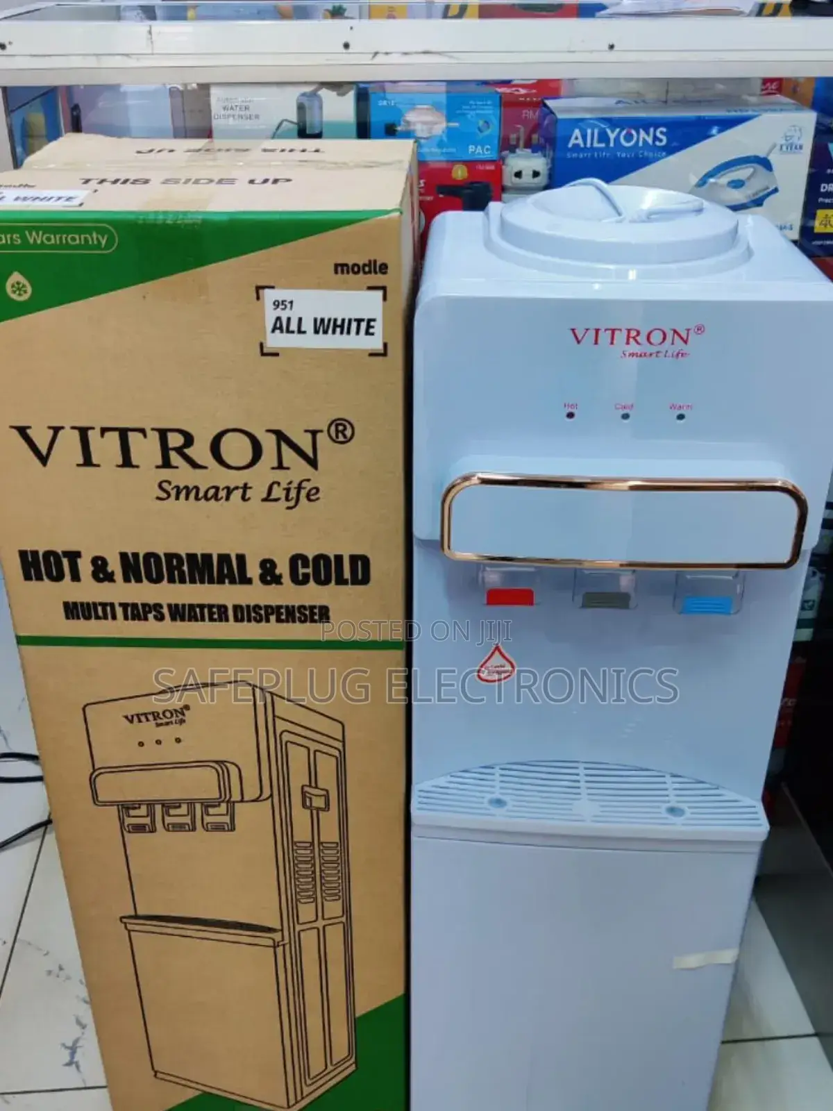Water Dispenser / Vitron 3-Temperature Water Dispenser | Hot + Cold