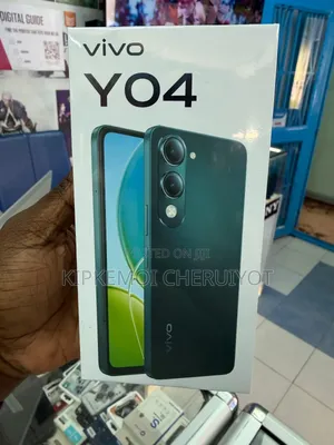 New Vivo Y04 128 GB Silver