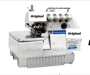 Quality Industrial Overlock Machine Four Thread With Stand and Motor