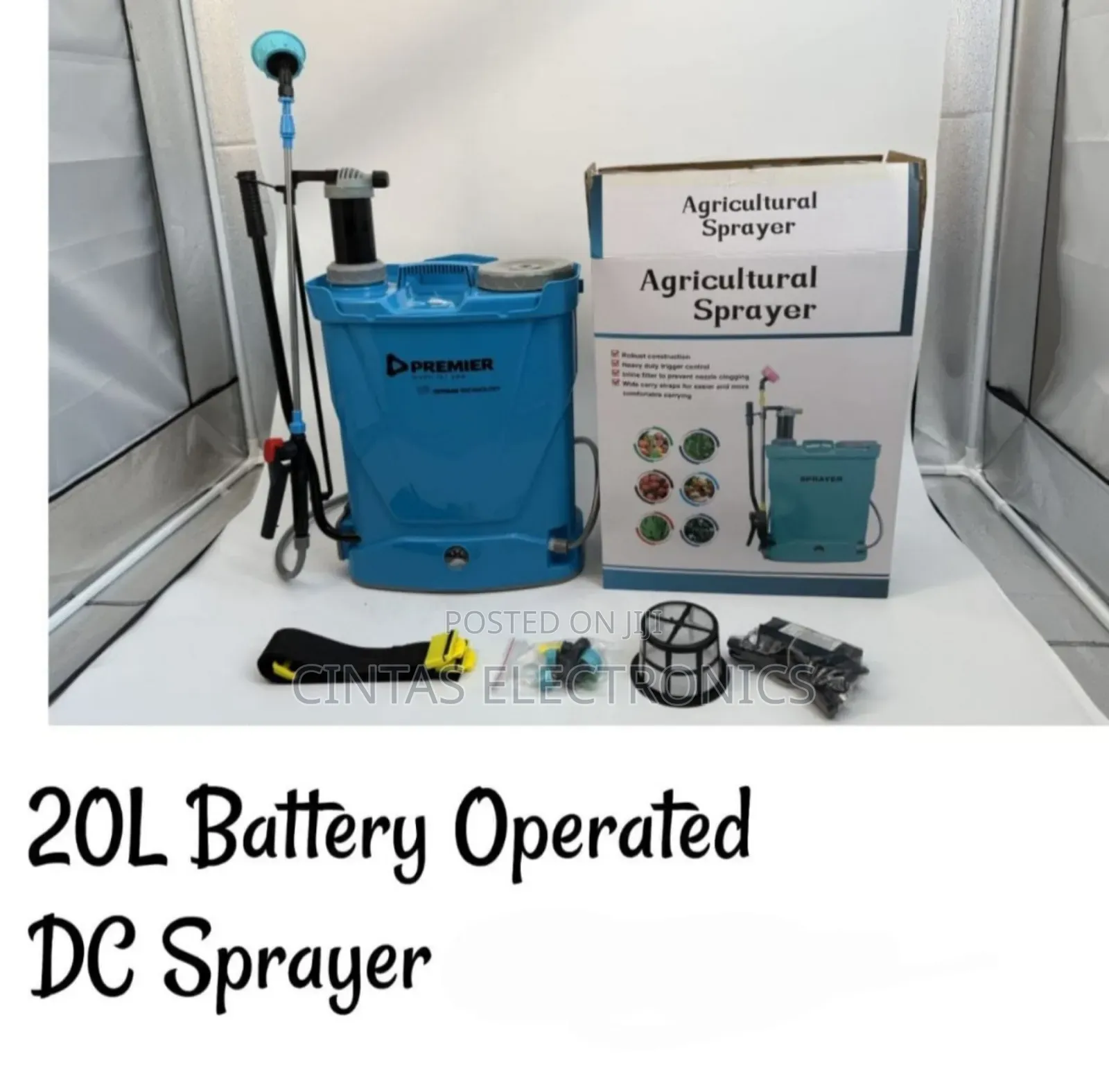 Dc Sprayer Knapsack/Battery Operated