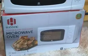 Hanmac 20l Manual Black White Microwave (3 Years Warranty)