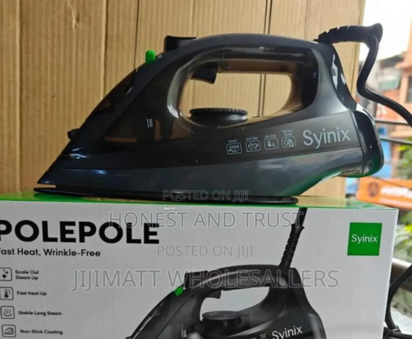Syinix Steam Iron Box