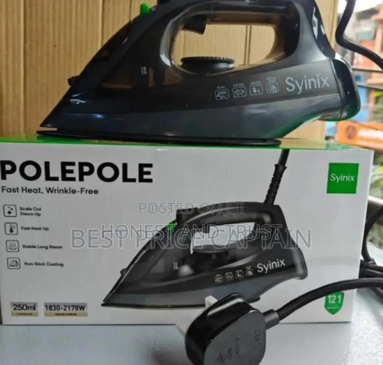 Syinix Iron Steam Box