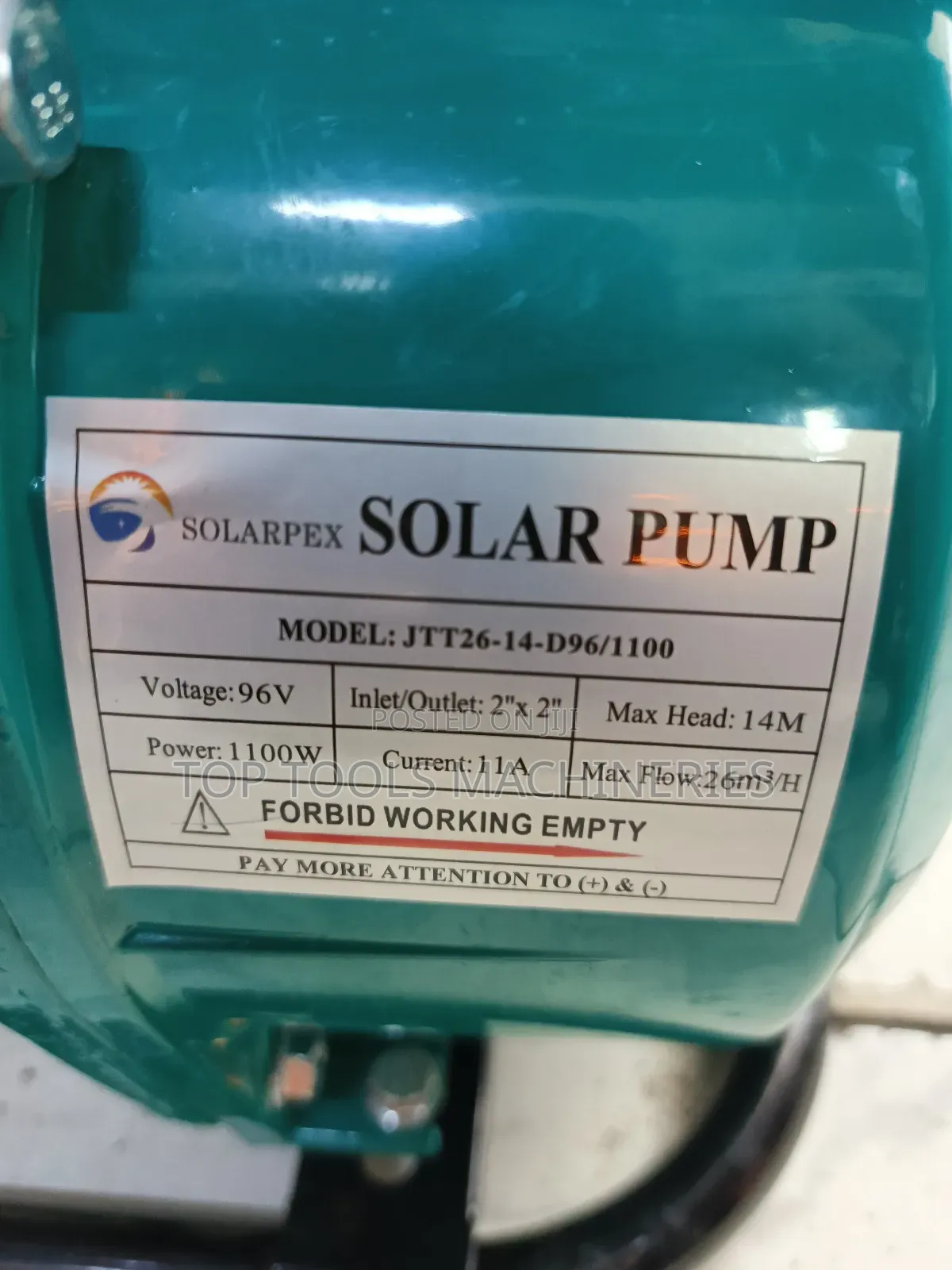 Solarpex Brushless Surface Pump 2" Inch With Controller