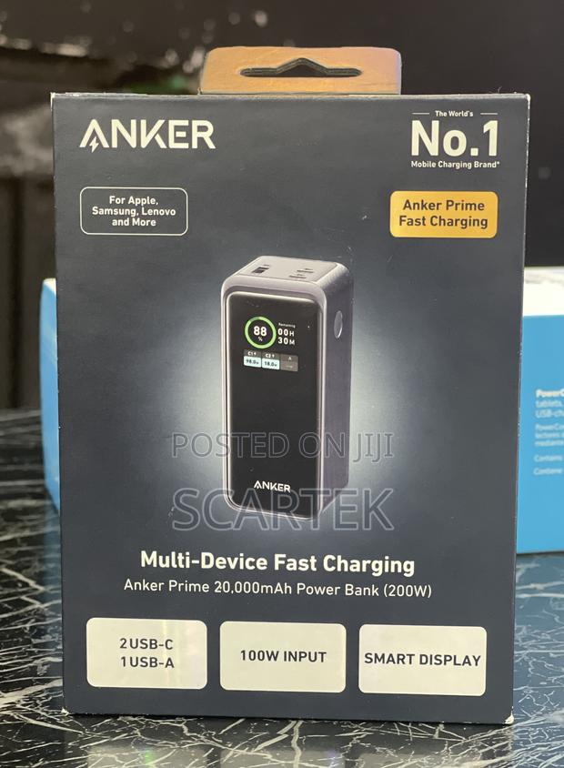 Anker Prime 20000mah Power Bank(200w)
