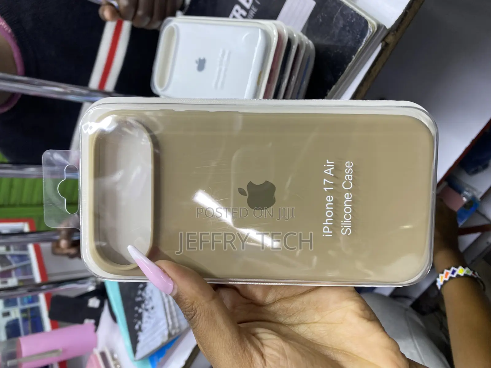 Acfdert Liquid Silicone Phone Case for iPhone 17 Air