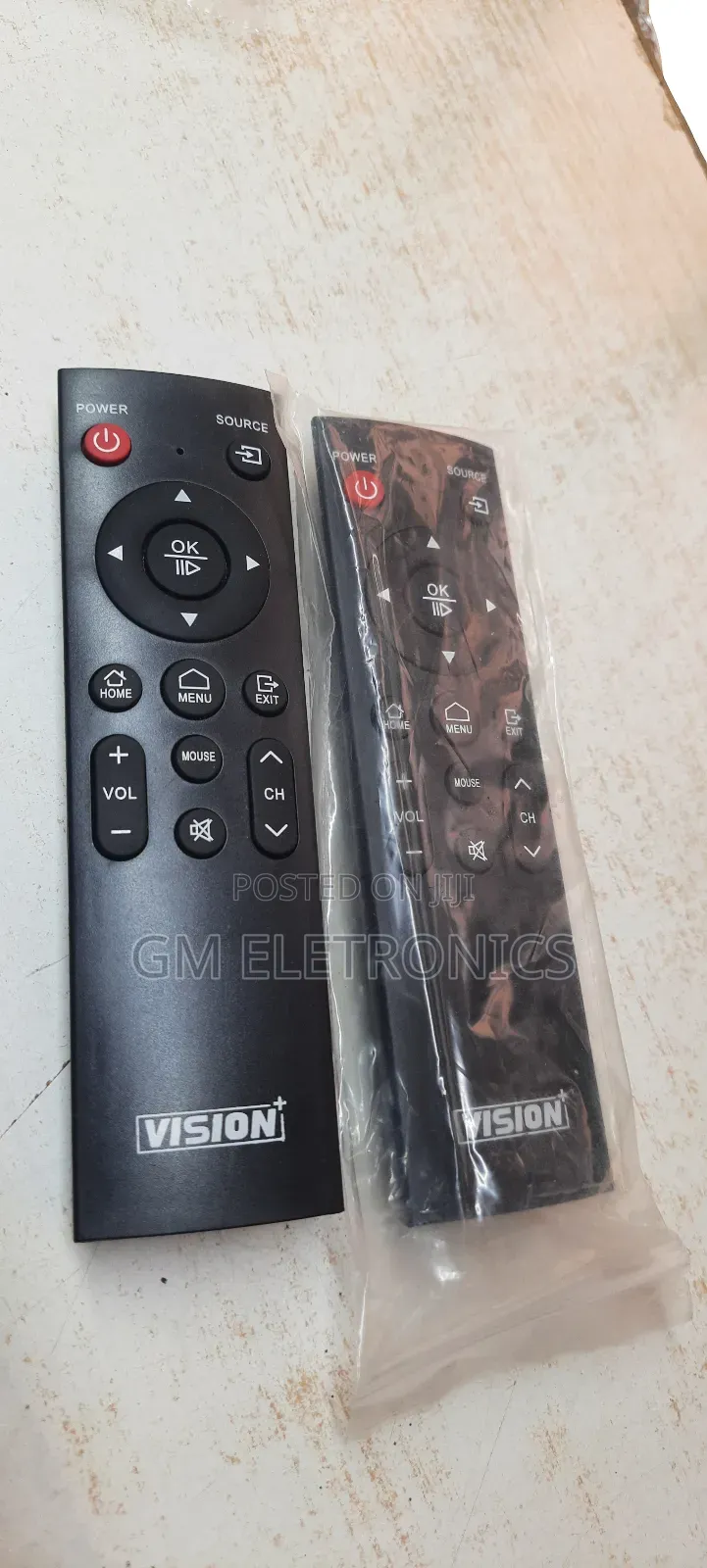 Vision Plus Smart/Android Tv Remote + Free Batteries.
