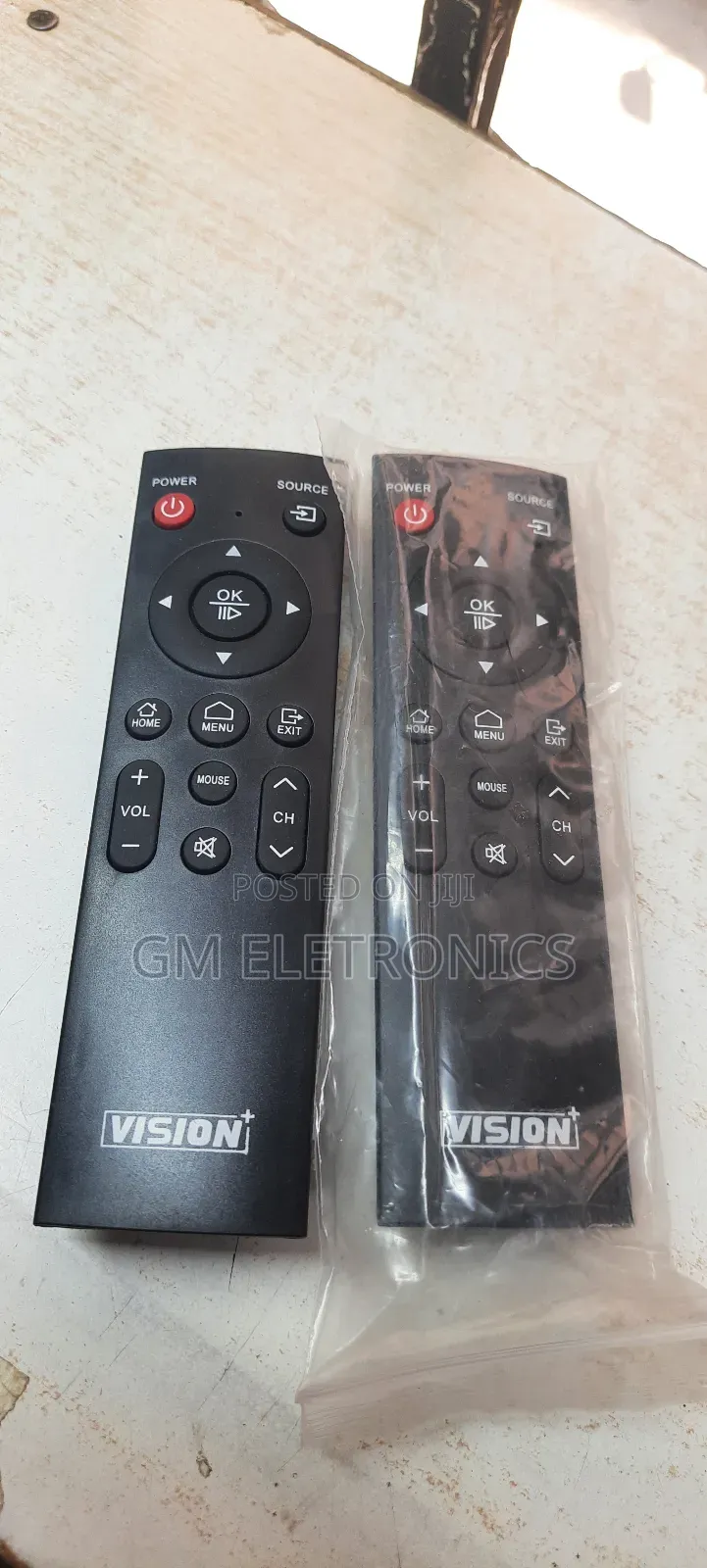 Vision Plus Smart/Android Tv Remote + Free Batteries.
