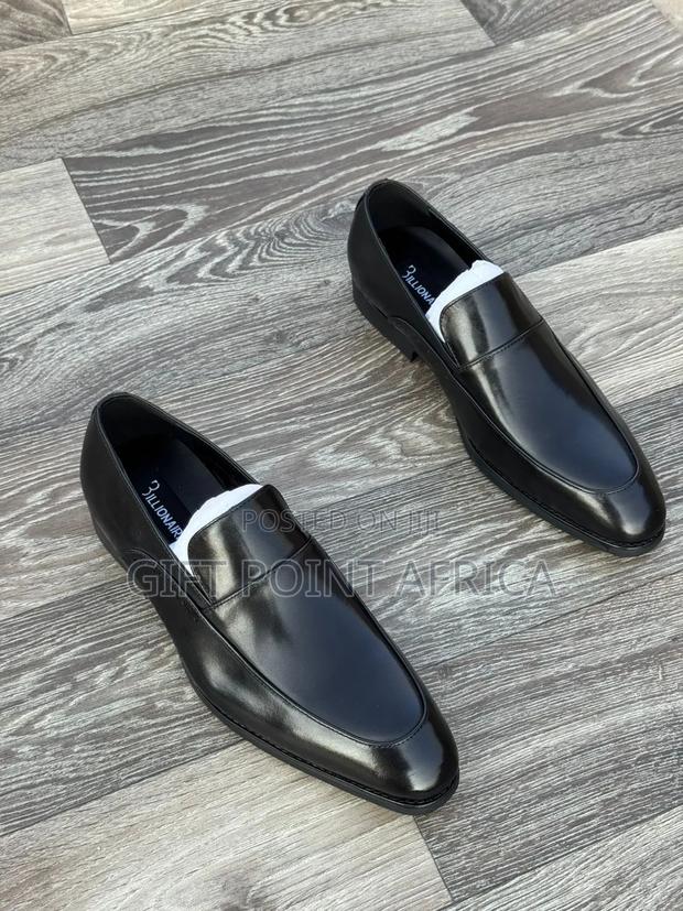 Leather Officials Billionaire For Men In Black - main view