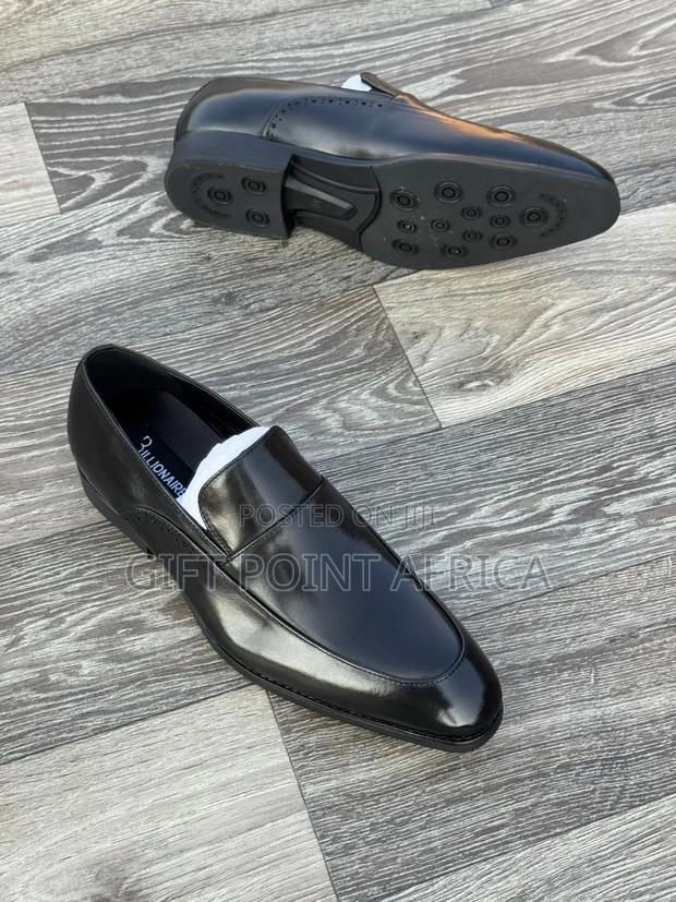 Leather Officials Billionaire For Men In Black - thumbnail 3