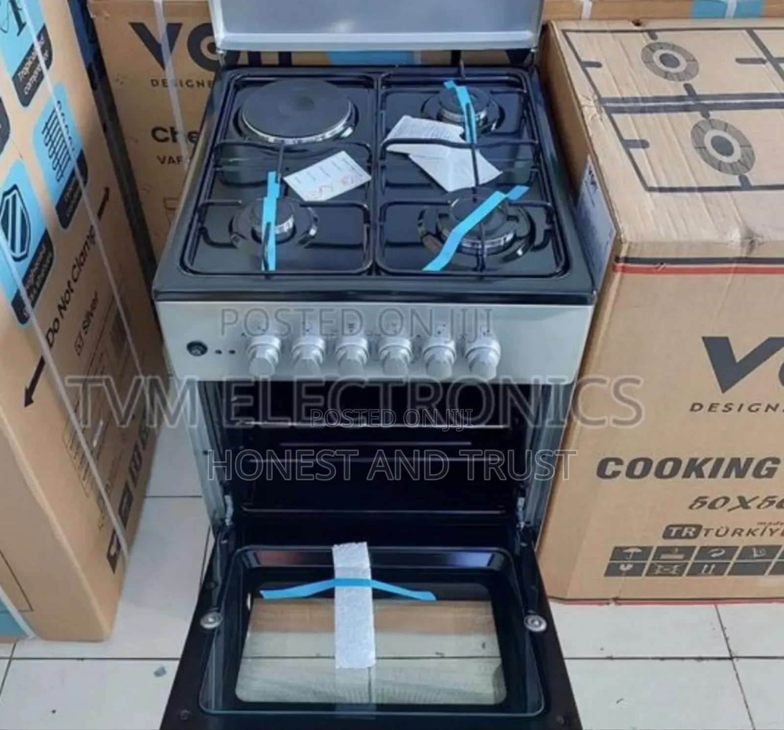 Von Cooker With Hot Plate 50 by 50