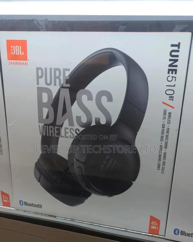 JBL Tune 510bt - Bluetooth Headphones (Black)