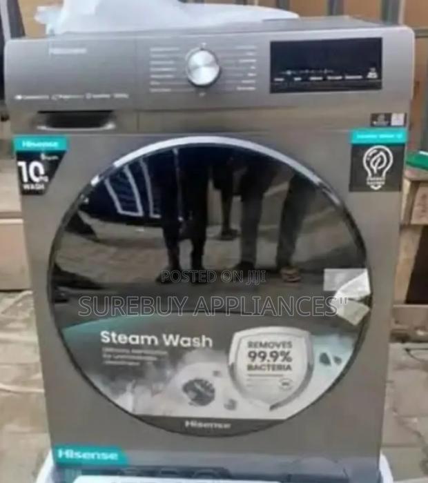 Hisense 10.5kg Wash and Spin Washing Machine With Free Anti-Vibration