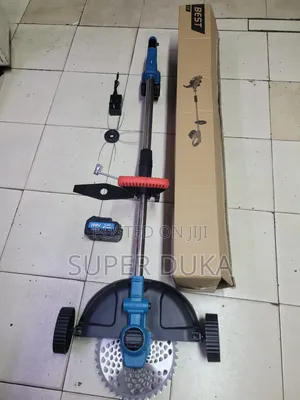 Cordless Brush Cutter 4"/7"/9" Blades 198v 2pcs Batteries