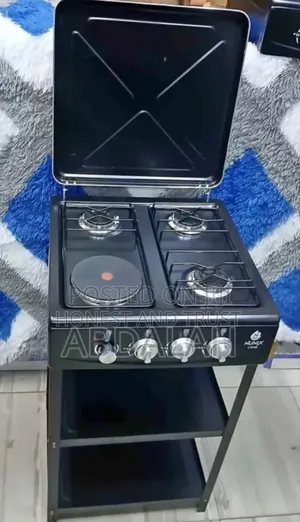 Nunix Cooker With Shelves 3+1