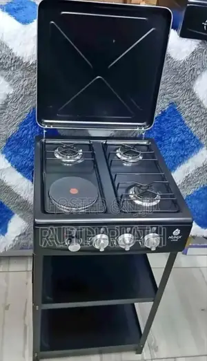 Nunix Cooker With Shelves 3+1