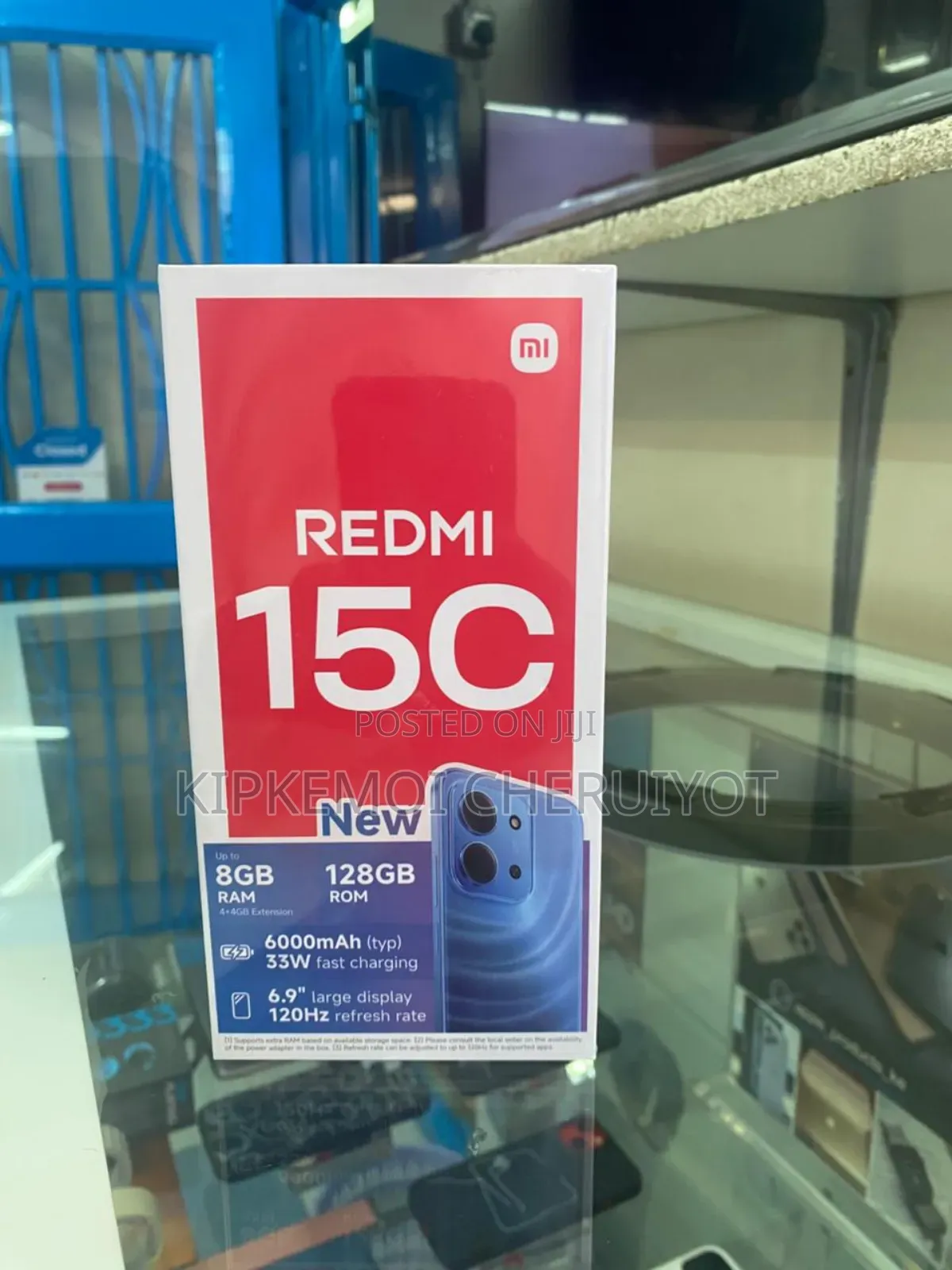 New Xiaomi Redmi 15C 4G 128 GB Black
