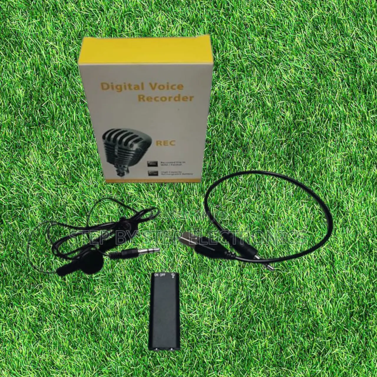 Smart Rechargeable Digital Voice Recorder With Mp3 Player