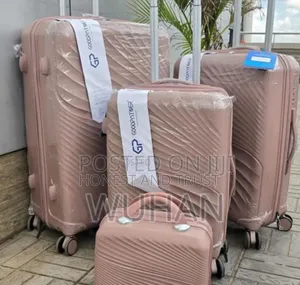 4 in 1 Travel Rubber Suitcase