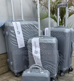 4 in 1 Travel Rubber Suitcase