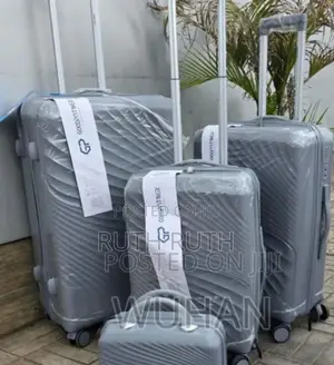 4 in 1 Travel Rubber Suitcase