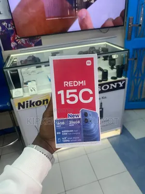 New Xiaomi Redmi 15C 4G 256 GB Black