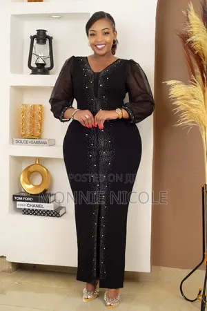 Navy Blue Gowns/Evening Wear/Dinner Gowns