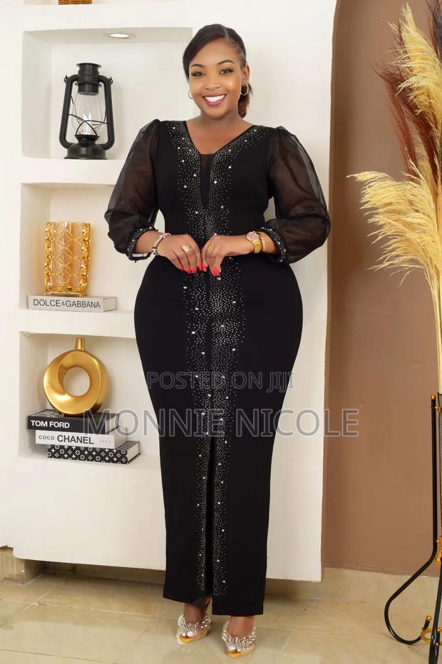 Navy Blue Gowns/Evening Wear/Dinner Gowns - thumbnail 2