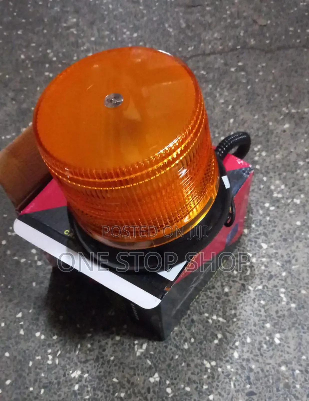 Emergency Amber/Yellow Magnetic Strobe Light