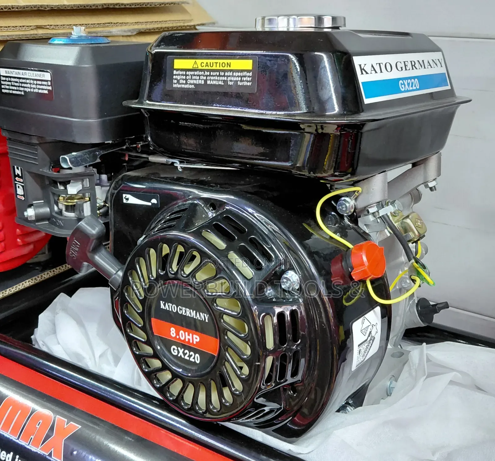 Kato Germany 8hp Petrol Engine With Pulley