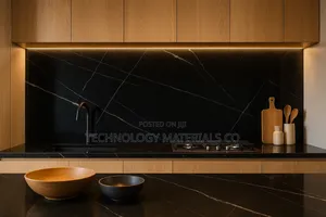 Sahara Noir Island Sintered Stone 10.5ft by 5.2ft