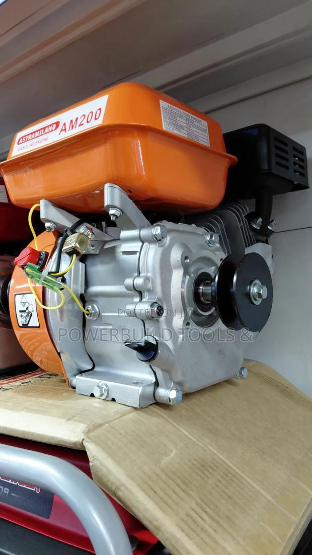 Astramilano Agricultural Engine 7.5hp Petrol Powered With Pulley - thumbnail 3
