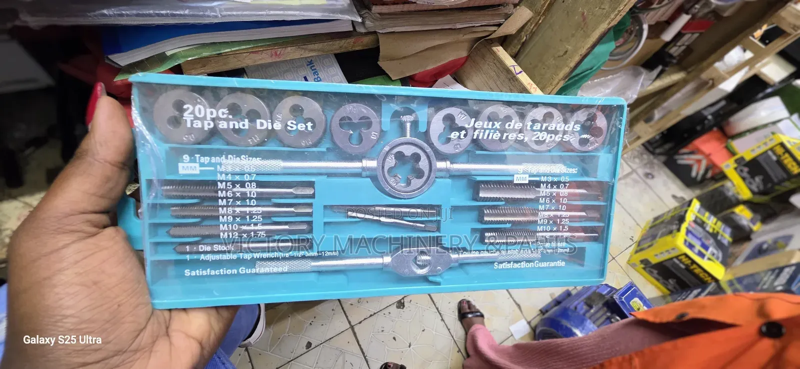 20pcs Tap and Die