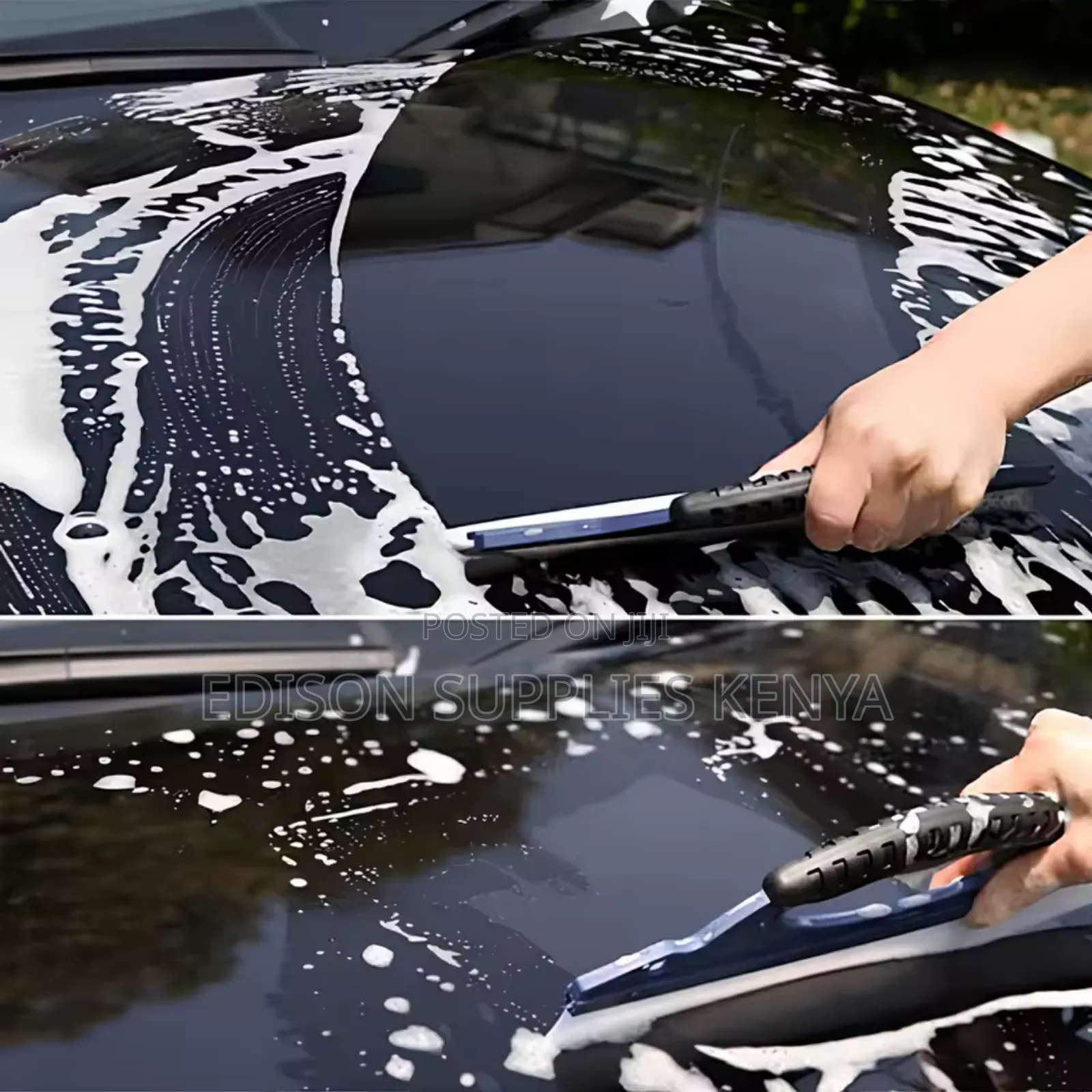 Squeegee Car Windscreen Window Wiper Cleaning Water Silica Gel Board