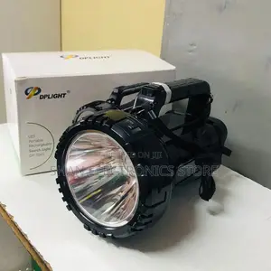 Dp-7045b, Rechargeable Bright Led Torch - Partially Waterproof