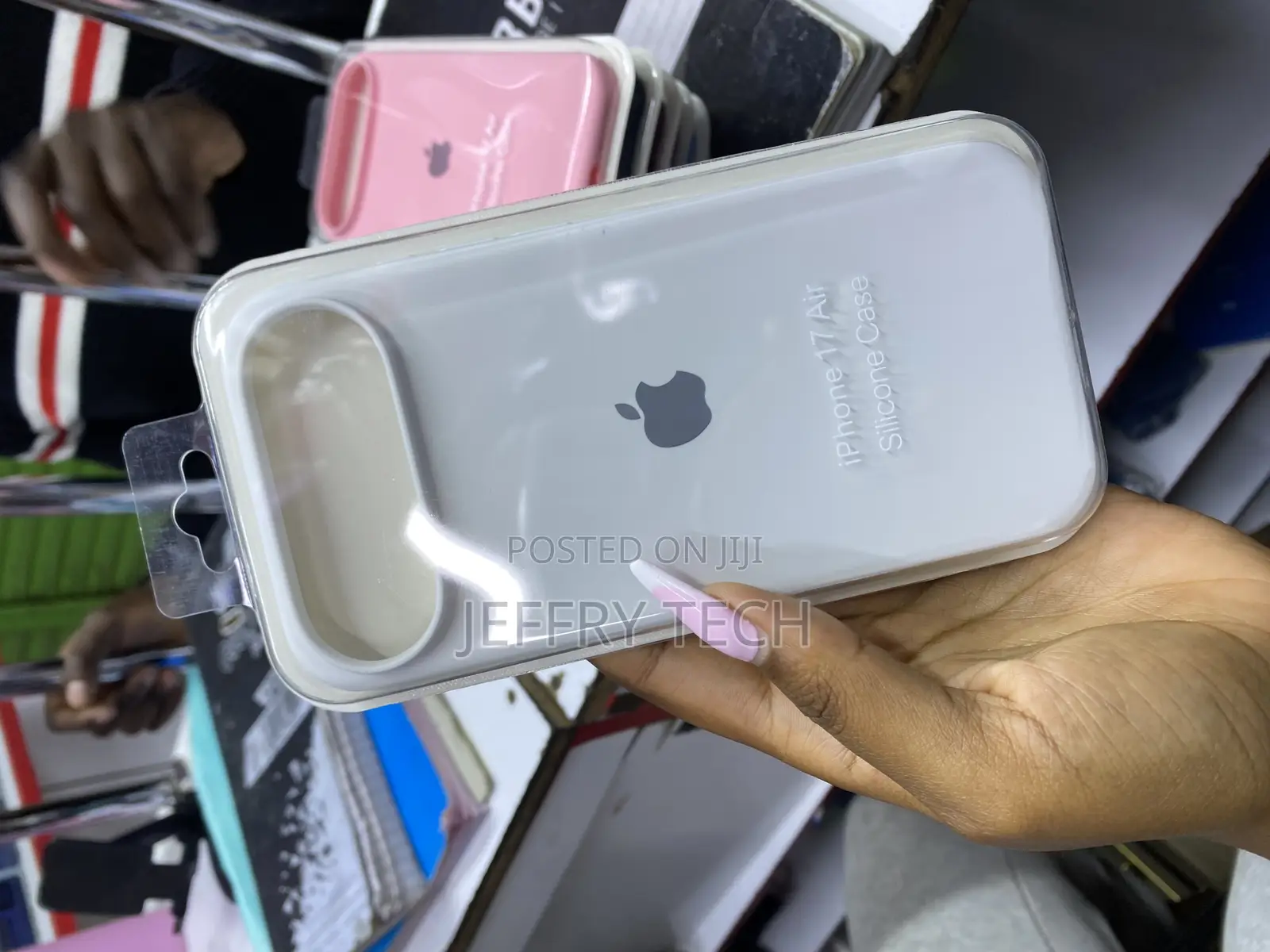 Qwert iPhone 17 Air Solid Color Liquid Silicone Phone Case