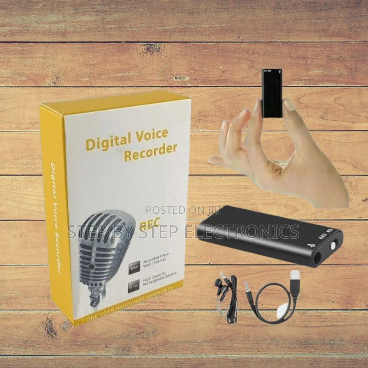 High Quality Digital Voice Recorder With Built-in Speaker, Mic