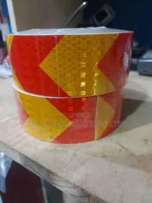 Roll Of Reflective Warning Tape. - thumbnail 2