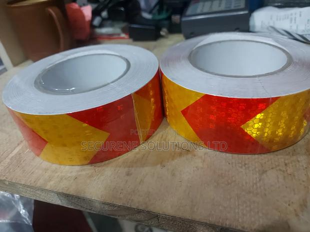 Roll Of Reflective Warning Tape. - thumbnail 3