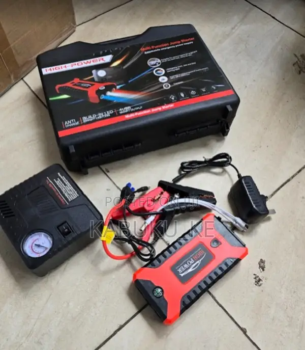 Car Jump Starter With Air Compressor